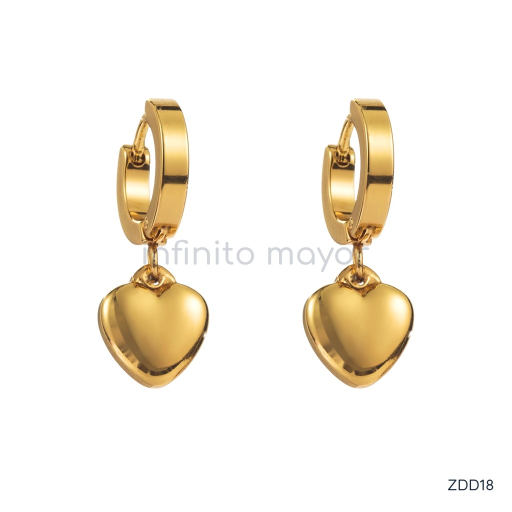 [ZDD18] Aretes de aro en acero inoxidable 304 con recubrimiento PVD
