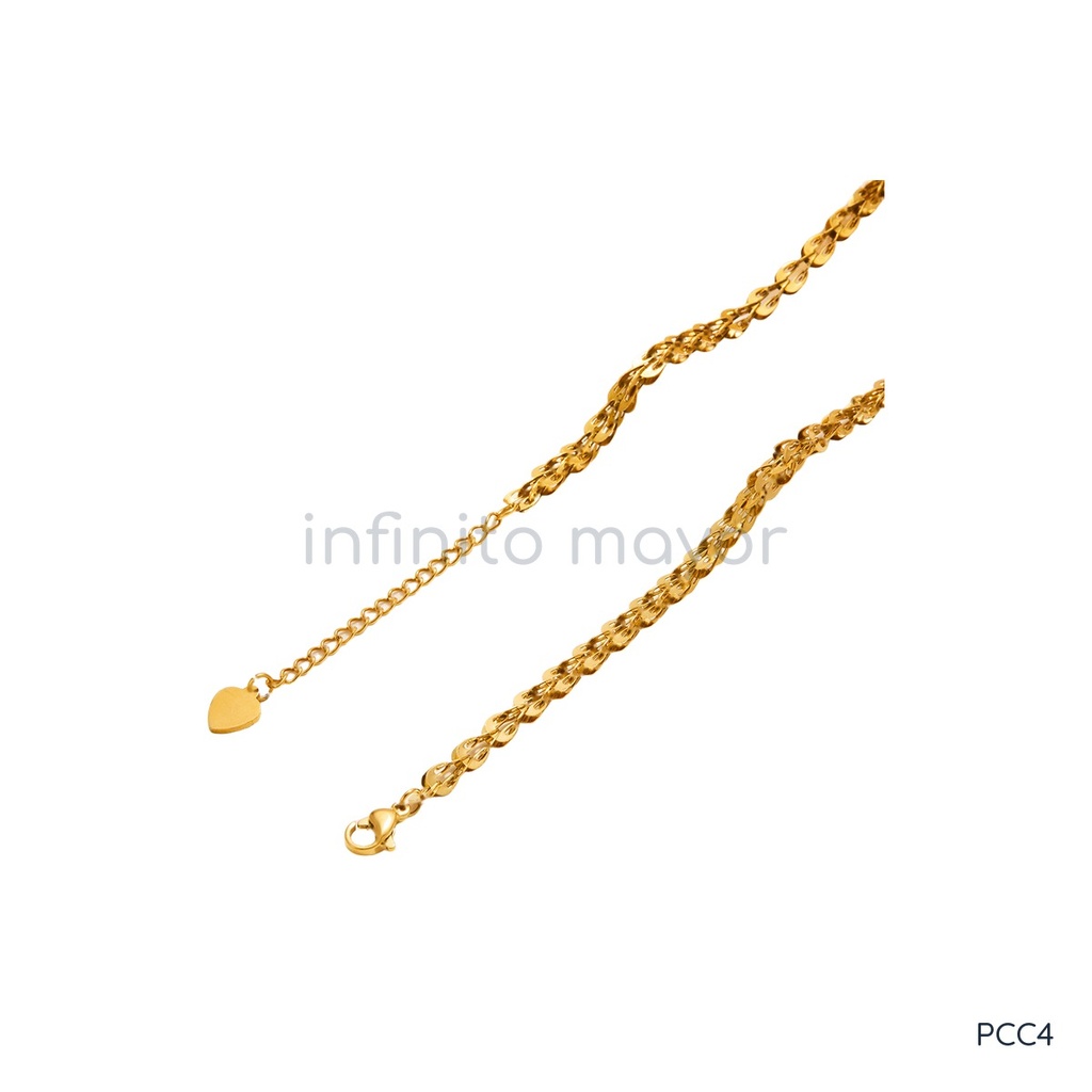 [PCC4] Pulsera de diseño geométrico en acero inoxidable 316L