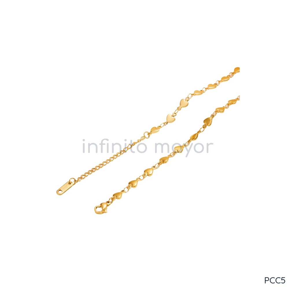 [PCC5] Pulsera de diseño geométrico en acero inoxidable 316L