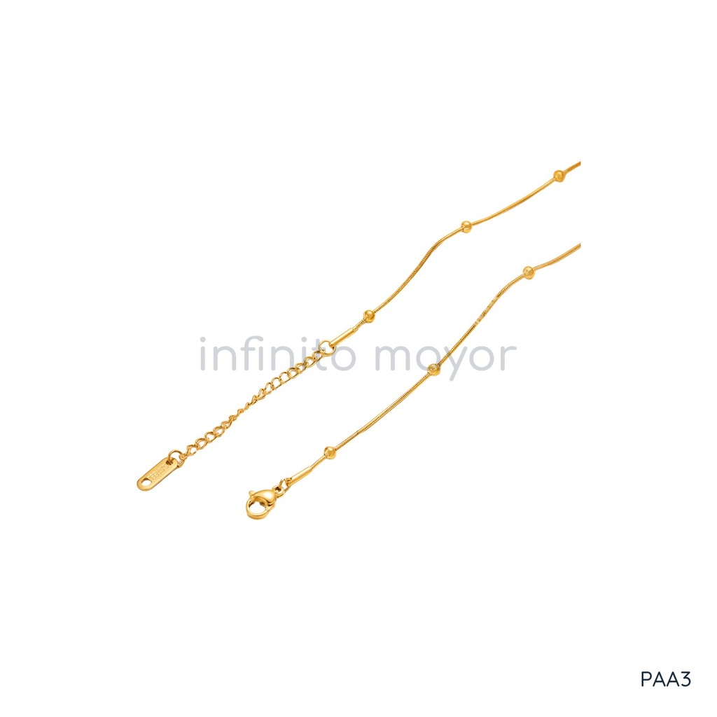 [PAA3] Pulsera de diseño geométrico en acero inoxidable 316L